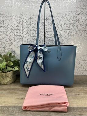 4648 Kate Spade blue tote bag 271214648
